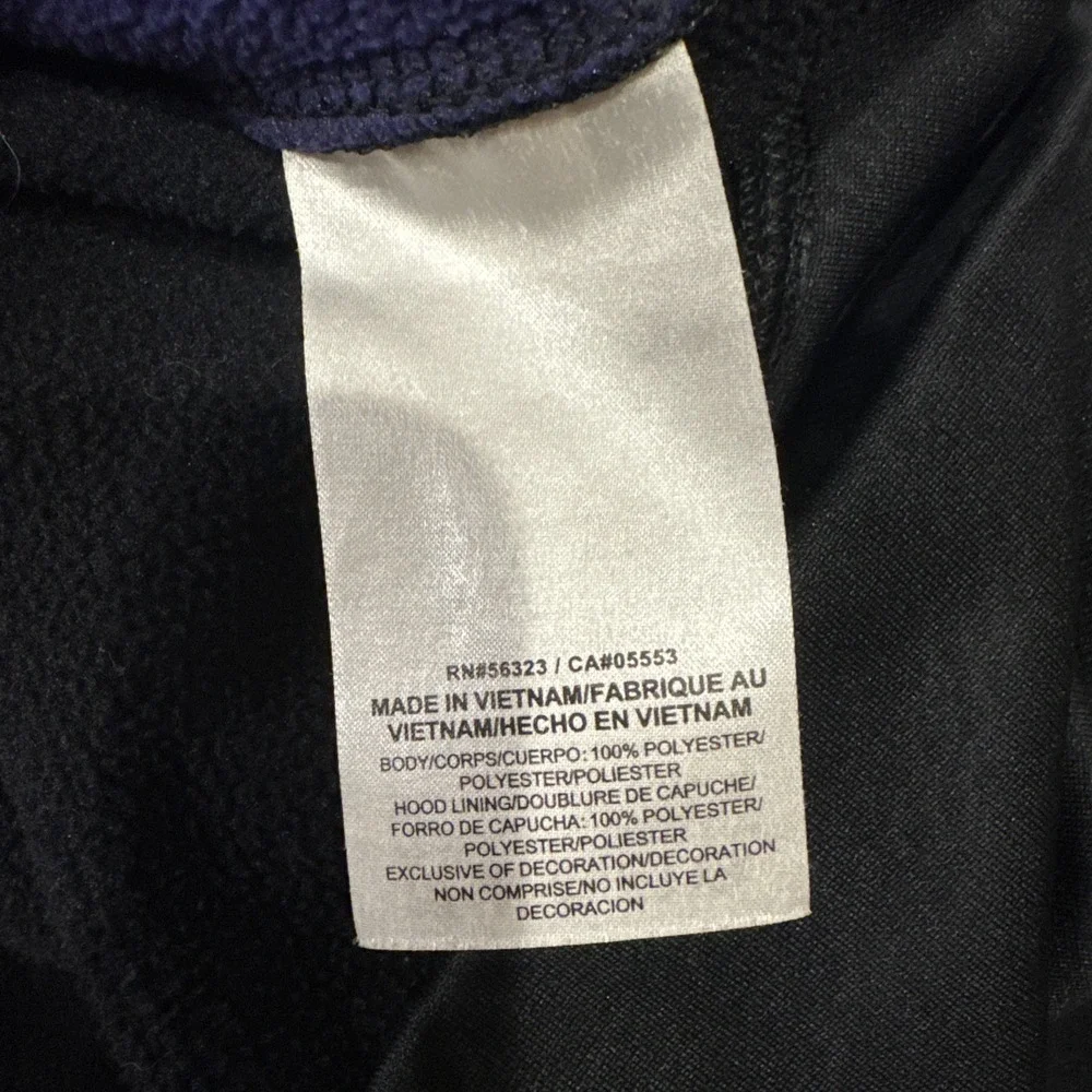 Kansas State Wildcats Sweatshirt Mens Small Black NCAA Nike Therma Fit Hoodie